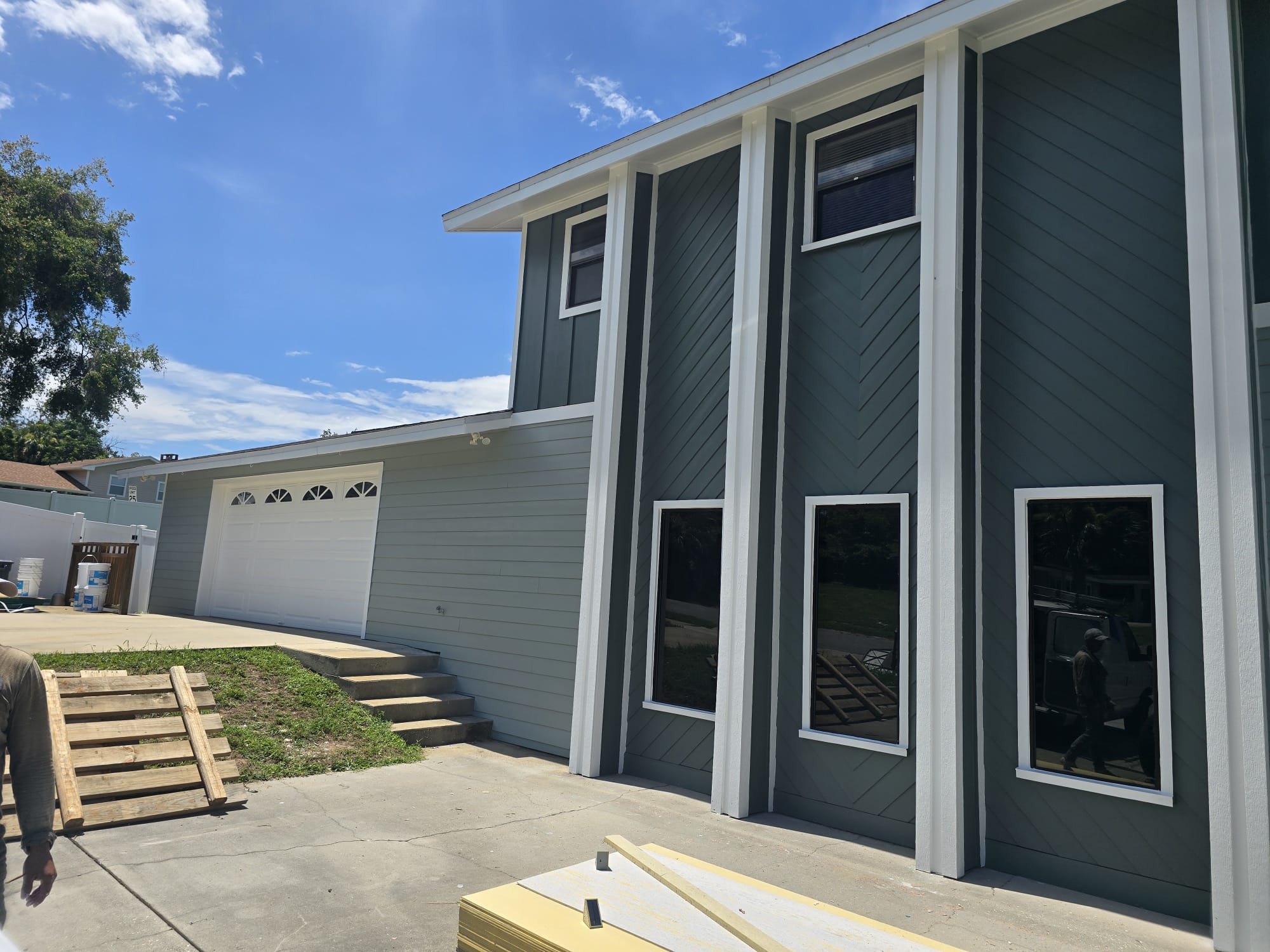 Full Siding Replacement, Board & Batten